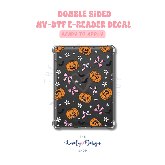 Halloween - UV DTF E-Reader Decal - Aug 8