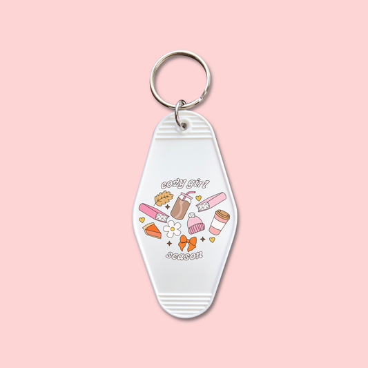 Cozy Girl Season (Set of 5) -  Keychain UV DTF Decal - July 15