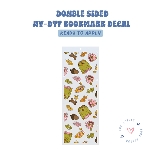 Autumn Nights - UV DTF Bookmark Decal - Aug 27
