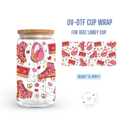 I Like The Way You Roll - UV DTF 16 oz Libbey Cup Wrap - Dec 9