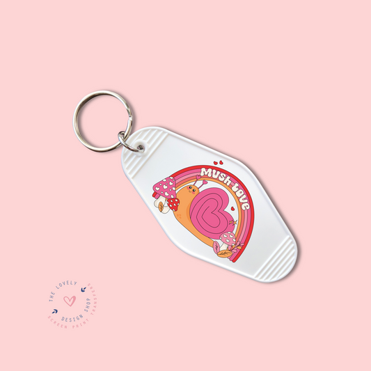 Mush Love - Keychain UV DTF Decal - Dec 9