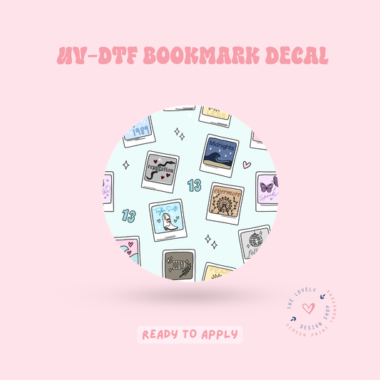 Eras Polaroids - UV DTF Coaster Decal - Jan 27