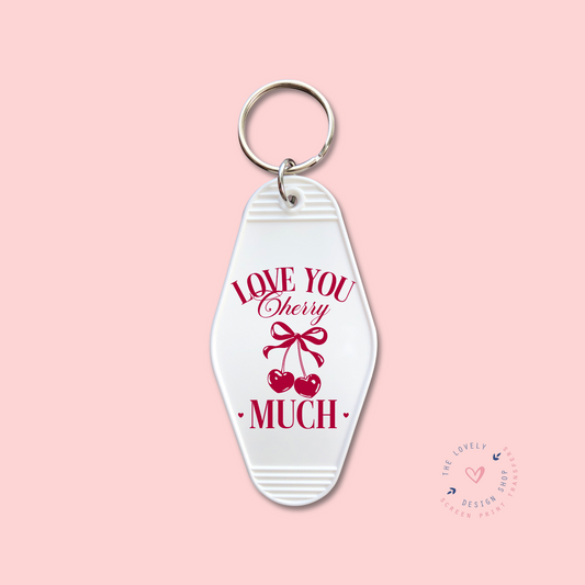 Love Cherry Much - Keychain UV DTF Decal - Jan 6