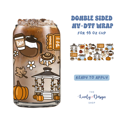 GG Show Autumn Festival - UV DTF 16 oz Libbey Cup Wrap - Aug 8