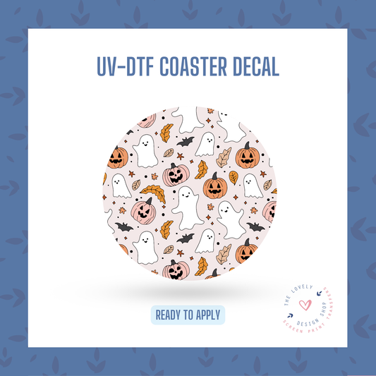 Spookalicious - UV DTF Coaster Decal - Jul 15