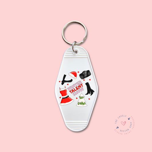 Winter Talent Show - Keychain UV DTF Decal - Dec 16