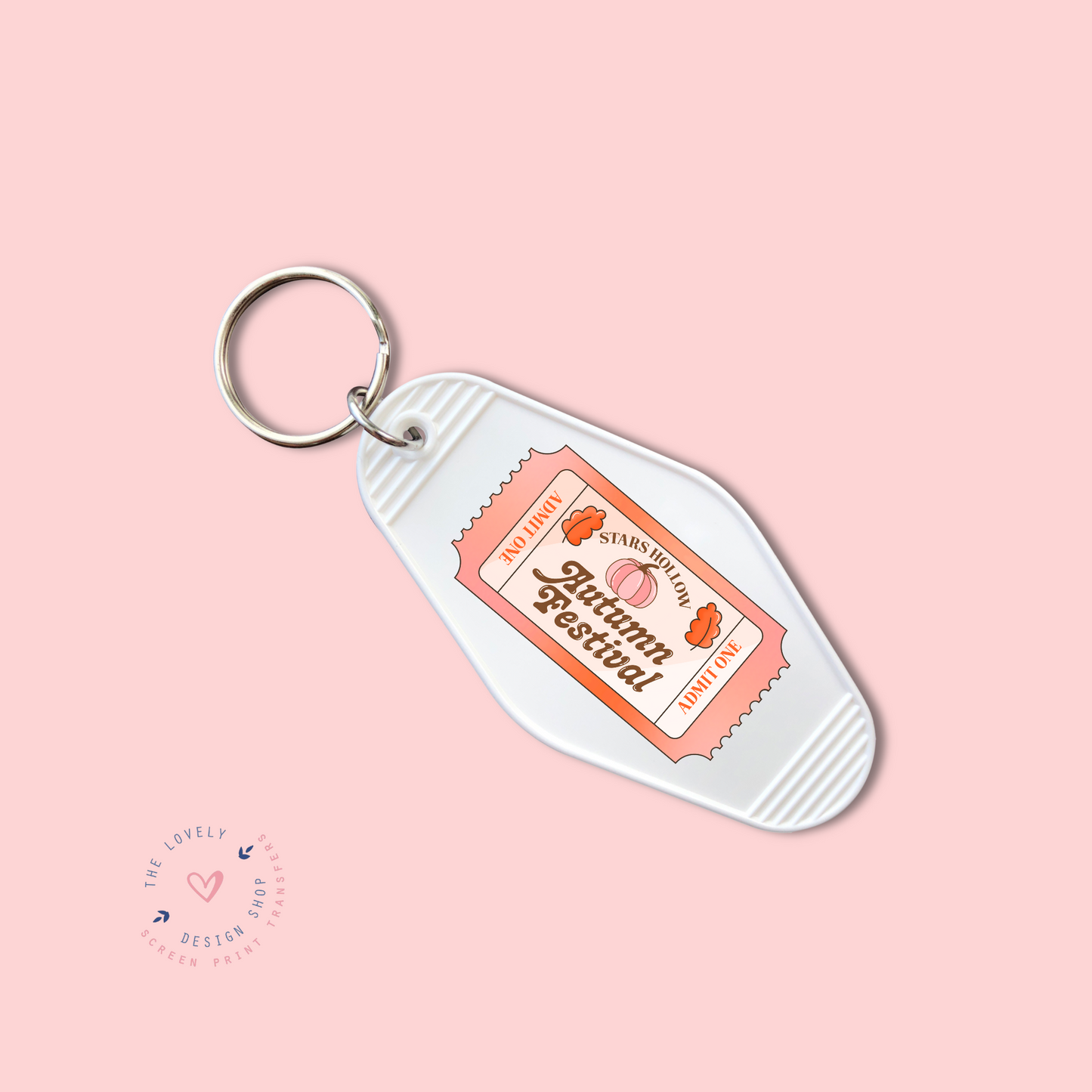 Autum Festival Ticket -  Keychain UV DTF Decal - Aug 19