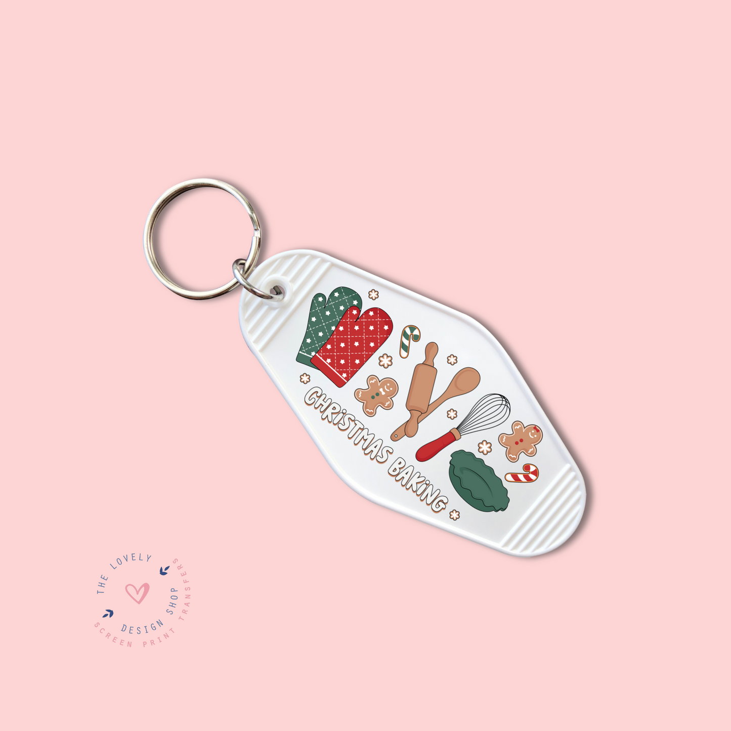 Christmas Baking -  Keychain UV DTF Decal - Sep 30