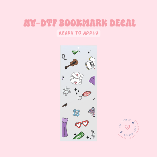 Swiftie - UV DTF Bookmark Decal - Feb 4