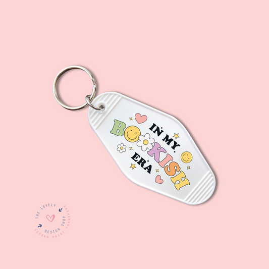 In My Bookish Era -  Keychain UV DTF Decal - Aug 12