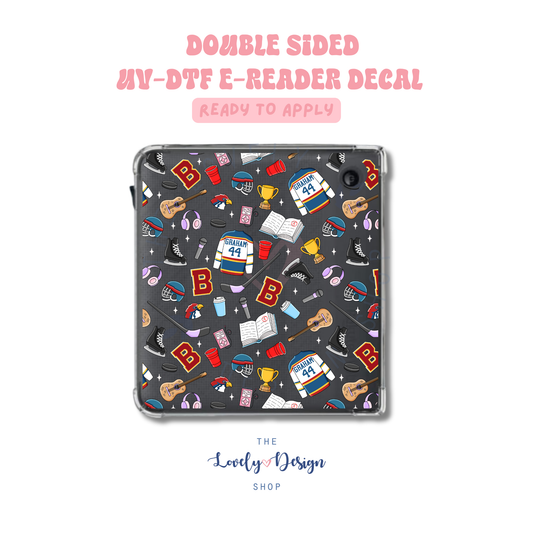 Campus Life 4 - UV DTF E-Reader Decal - July 24