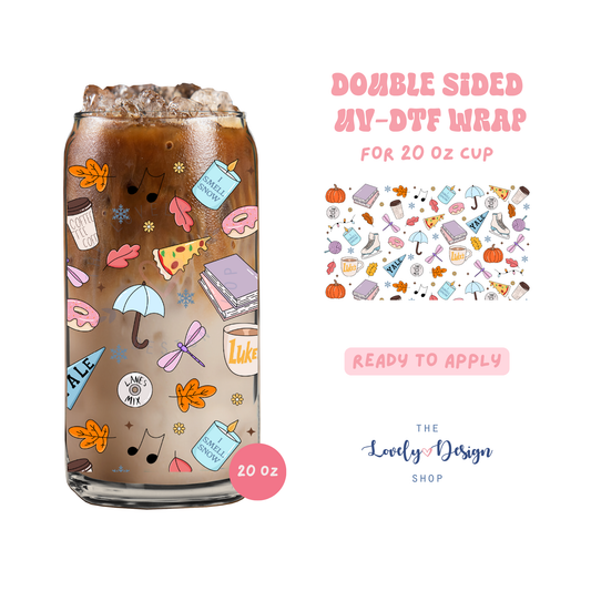 Girls Show Elements - UV DTF 20 oz Libbey Cup Wrap - Sep 15