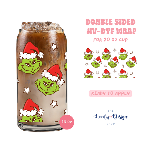 Mean One - UV DTF 20 oz Libbey Cup Wrap - Sep 15