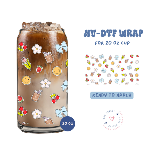 Stickers - UV DTF 20 oz Libbey Cup Wrap - Apr 23