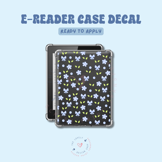 Coquette Blueberries - UV DTF E-Reader Decal - Apr 23