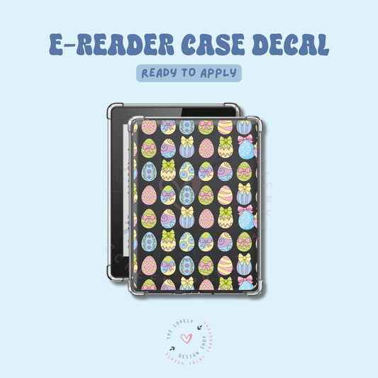 Easter Eggs - UV DTF E-Reader Decal - Feb 12