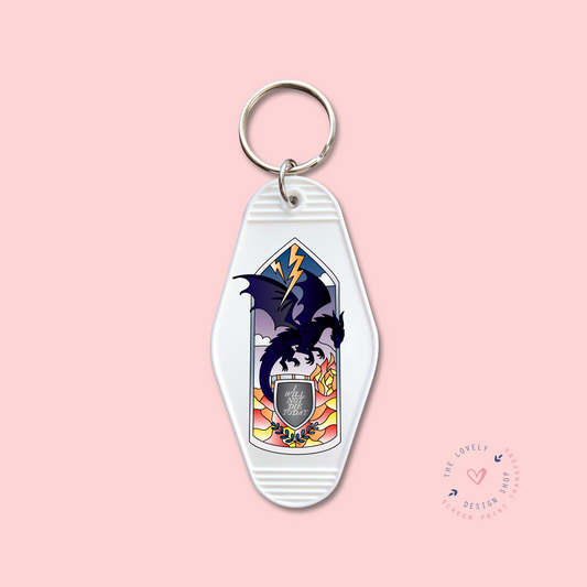 I Will Not Die Today -  Keychain UV DTF Decal - Dec 2