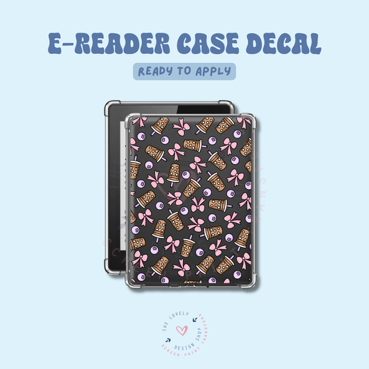 Cute Coffee - UV DTF E-Reader Decal - Feb 19