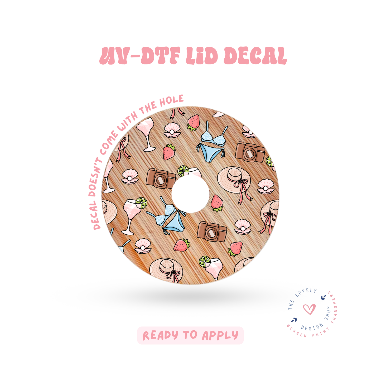 Soft Summer - UV DTF Lid Decal - Jun 11