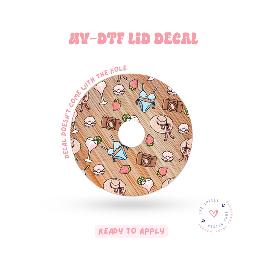 Soft Summer - UV DTF Lid Decal - Jun 11