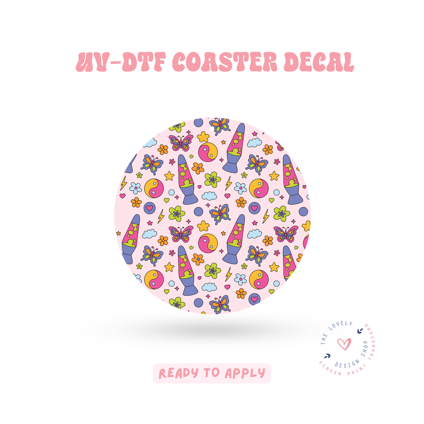 Y2K Moments - UV DTF Coaster Decal - Feb 19