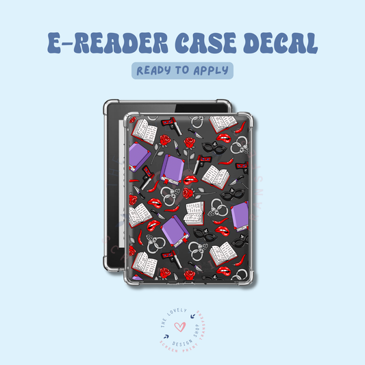 Dark Romance - UV DTF E-Reader Decal - Feb 24