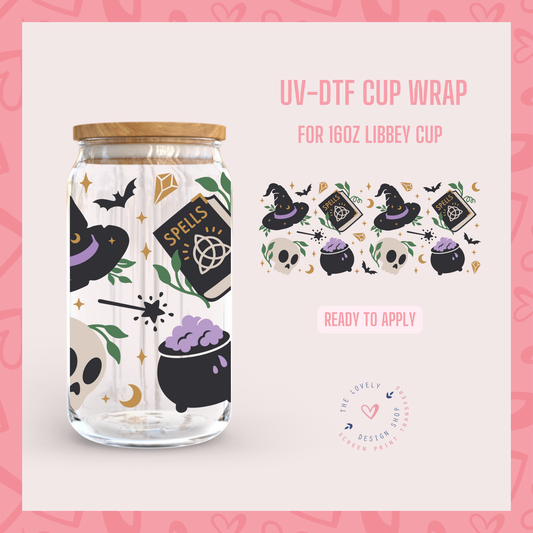 Whichcraft - UV DTF 16 oz Libbey Cup Wrap (Ready to Ship) Jul 1