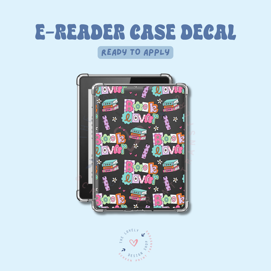 Book Lover - UV DTF E-Reader Decal - Feb 4