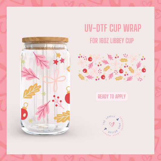 Cheerful - UV DTF 16 oz Libbey Cup Wrap - Nov 12
