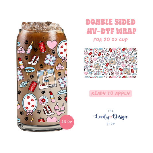 Tears - UV DTF 20 oz Libbey Cup Wrap - Sep 15