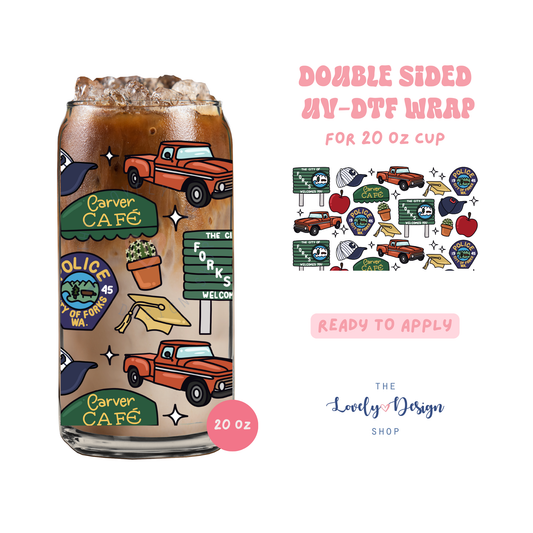 Twilight Items - UV DTF 20 oz Libbey Cup Wrap - Sep 15