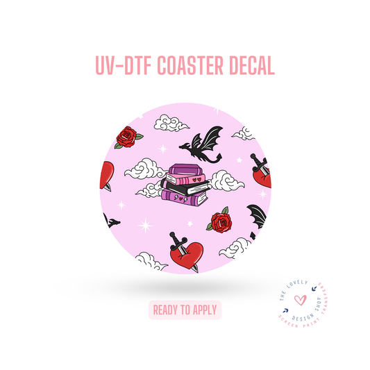 Fantasy - UV DTF Coaster Decal - Jan 14