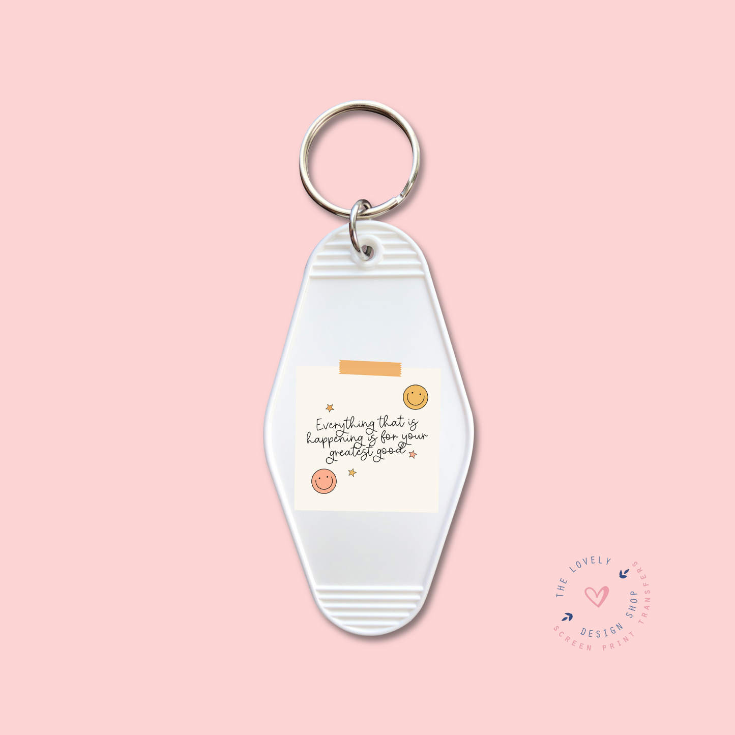 Greatest Good -  Keychain UV DTF Decal - Aug 12