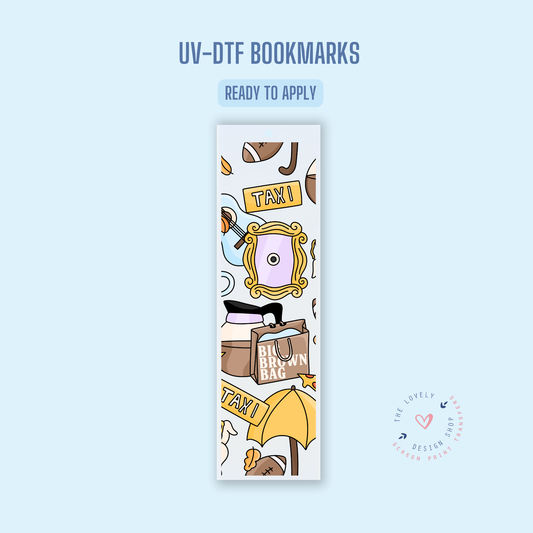 Friends - UV DTF Bookmark Decal - Sep 3