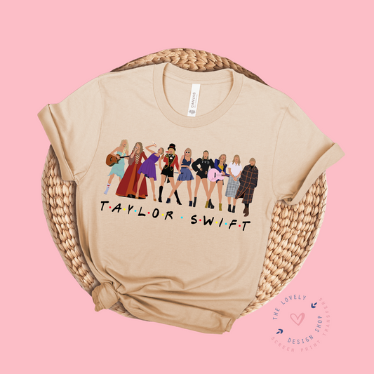 All Outfits Tay's Tour - FULL COLOR DTF TRANSFER (Ready to Ship)