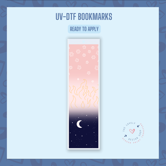 Acotar - UV DTF Bookmark Decal - Dec 16