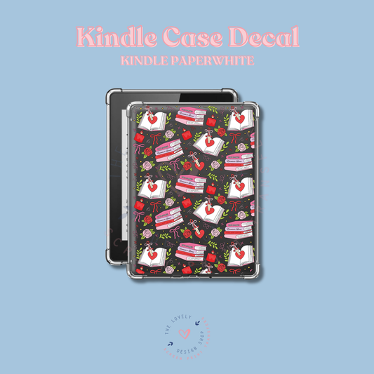 Dark Romance Reader - UV DTF Kindle Decal