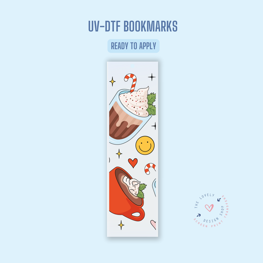 Peppermint Mocha - UV DTF Bookmark Decal - Sep 9