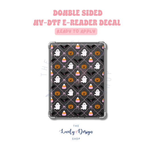 Spooky - UV DTF E-Reader Decal - Aug 8