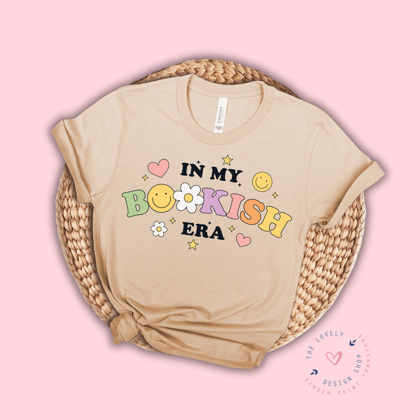 In My Bookish Era - FULL COLOR DTF TRANSFER (PRE ORDER - SHIPS SEP 16TH - SEP 20TH)