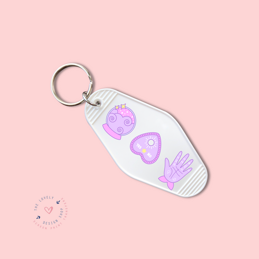 Crystal Ball -  Keychain UV DTF Decal - Sep 23