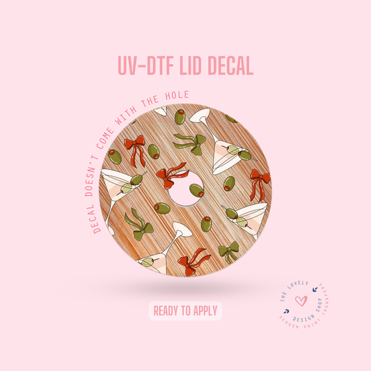 Dirty Martini - UV DTF Lid Decal - Jan 14