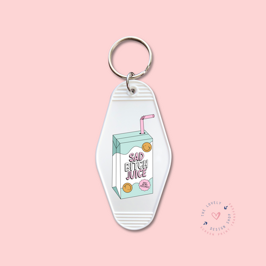 Sad B!(/# Juice -  Keychain UV DTF Decal - Aug 19
