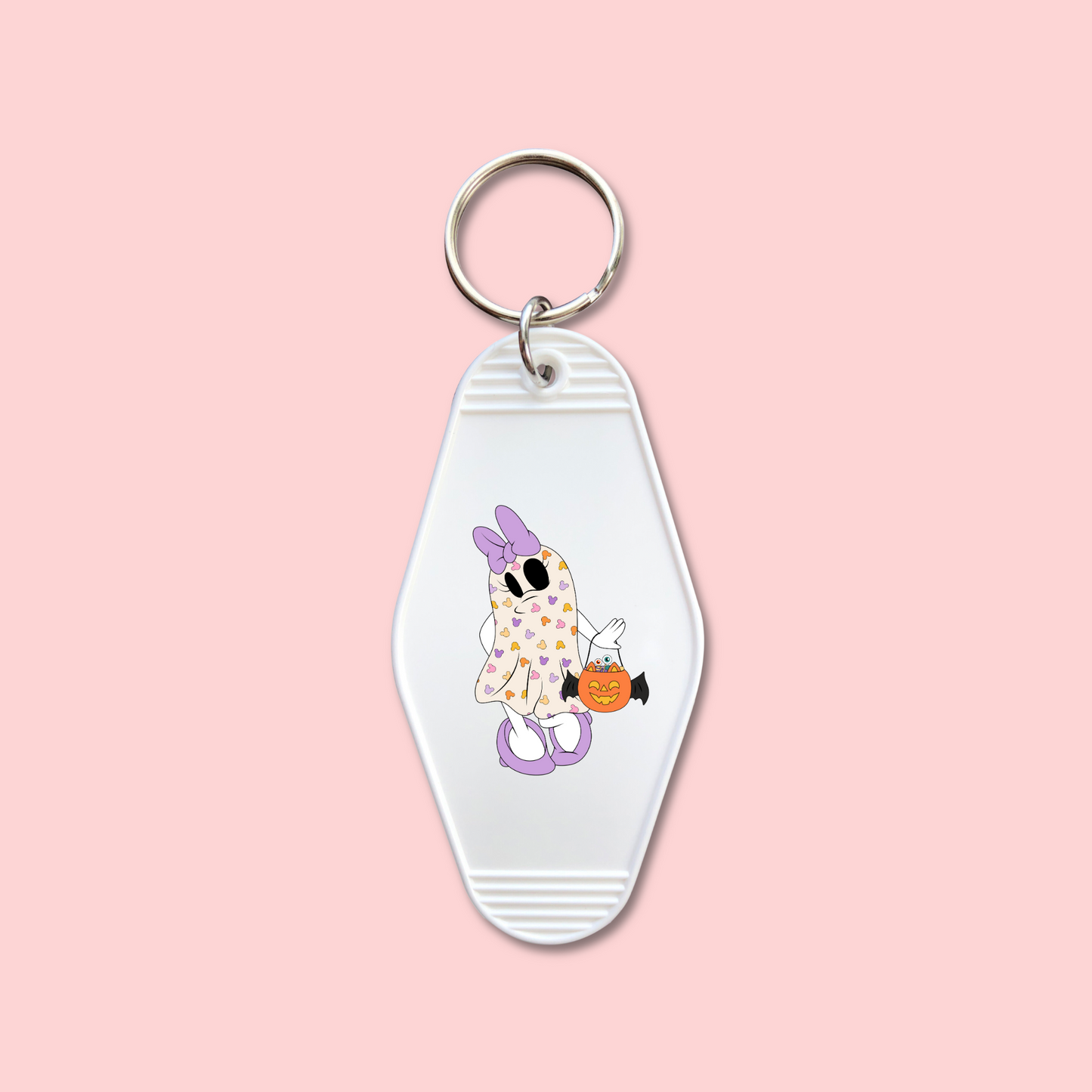 Girly Duck Ghost (Set of 5) -  Keychain UV DTF Decal - July 22