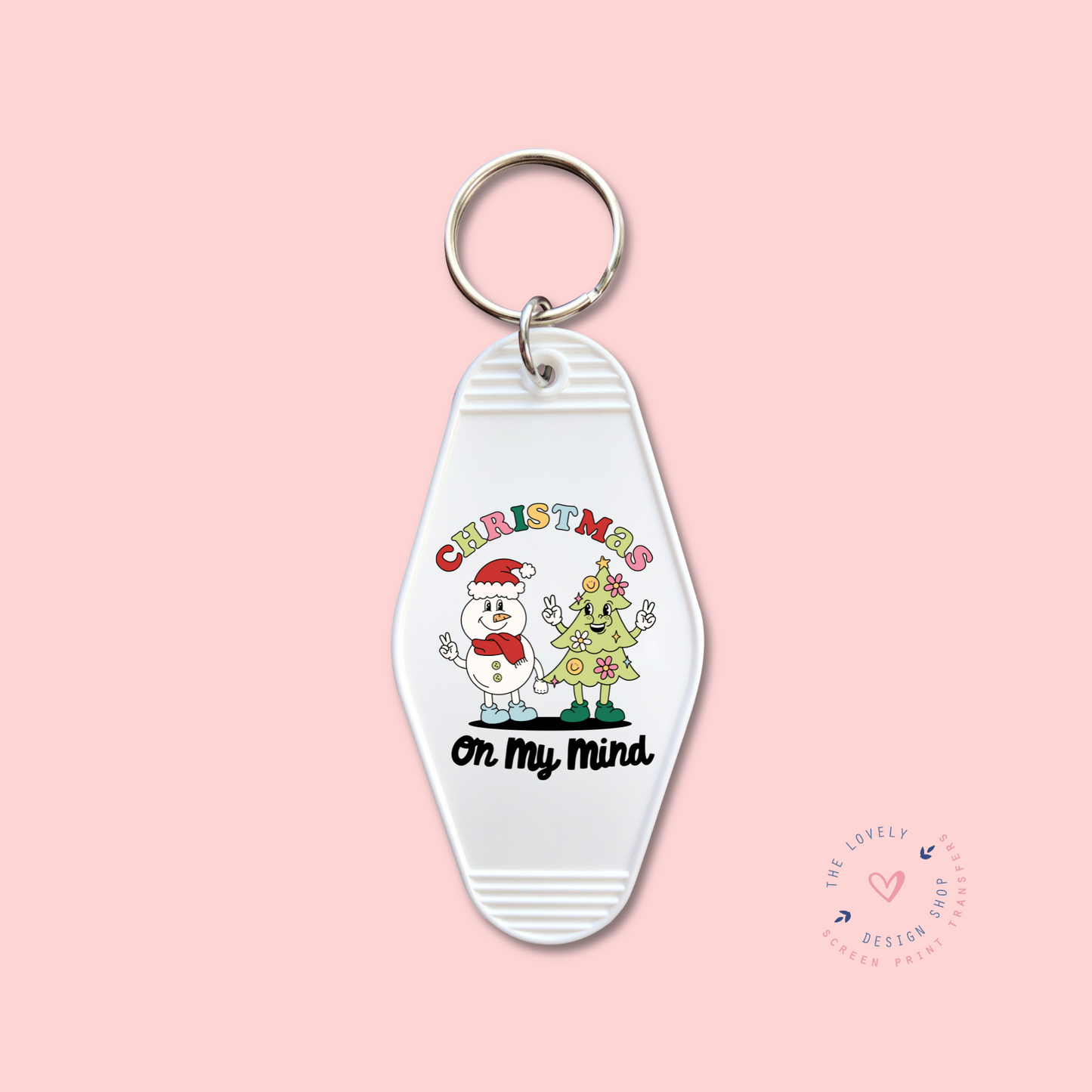 Christmas On My Mind -  Keychain UV DTF Decal - Oct 28