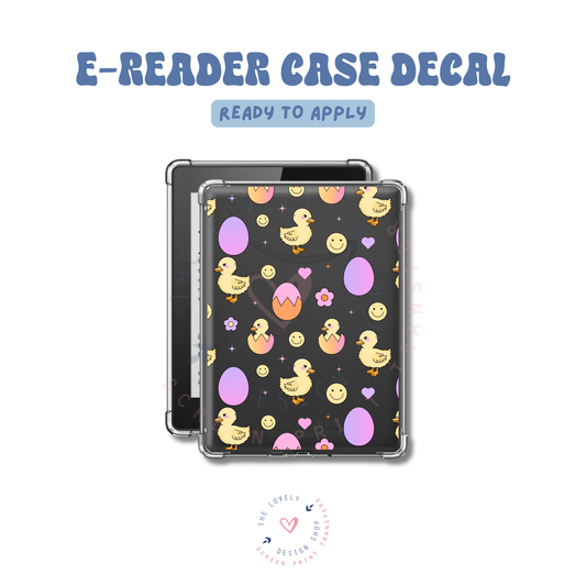 Easter Chicks - UV DTF E-Reader Decal - Feb 24
