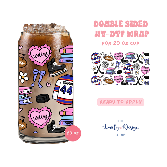 Campus Life 2 - UV DTF 20 oz Libbey Cup Wrap - May 10