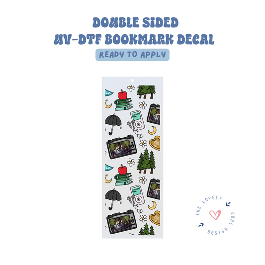 Vamp Romance - UV DTF Bookmark Decal - July 24