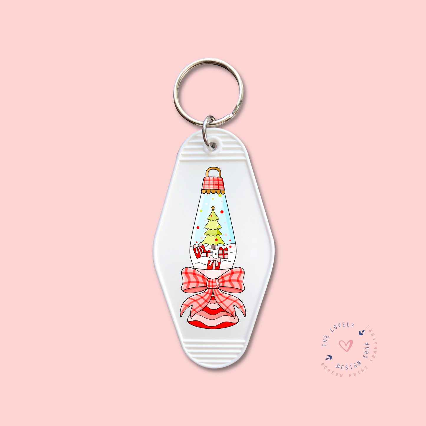 Christmas Lamp -  Keychain UV DTF Decal - Sep 30