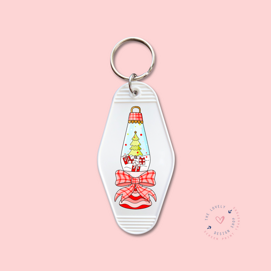 Christmas Lamp -  Keychain UV DTF Decal - Sep 30